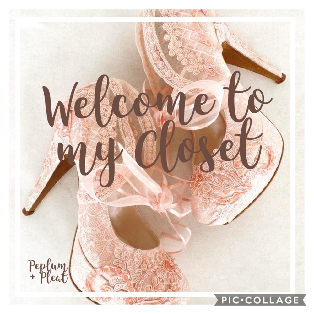 Welcome to my closet!